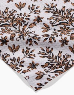 GEOMETRY Rustic Lacy Tile Natural Bar Towel