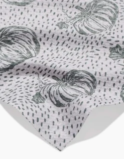 GEOMETRY Sage Pumpkin Field Bar Towel