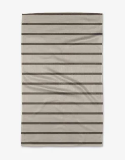 GEOMETRY Salt Air Stripe Tea Towel