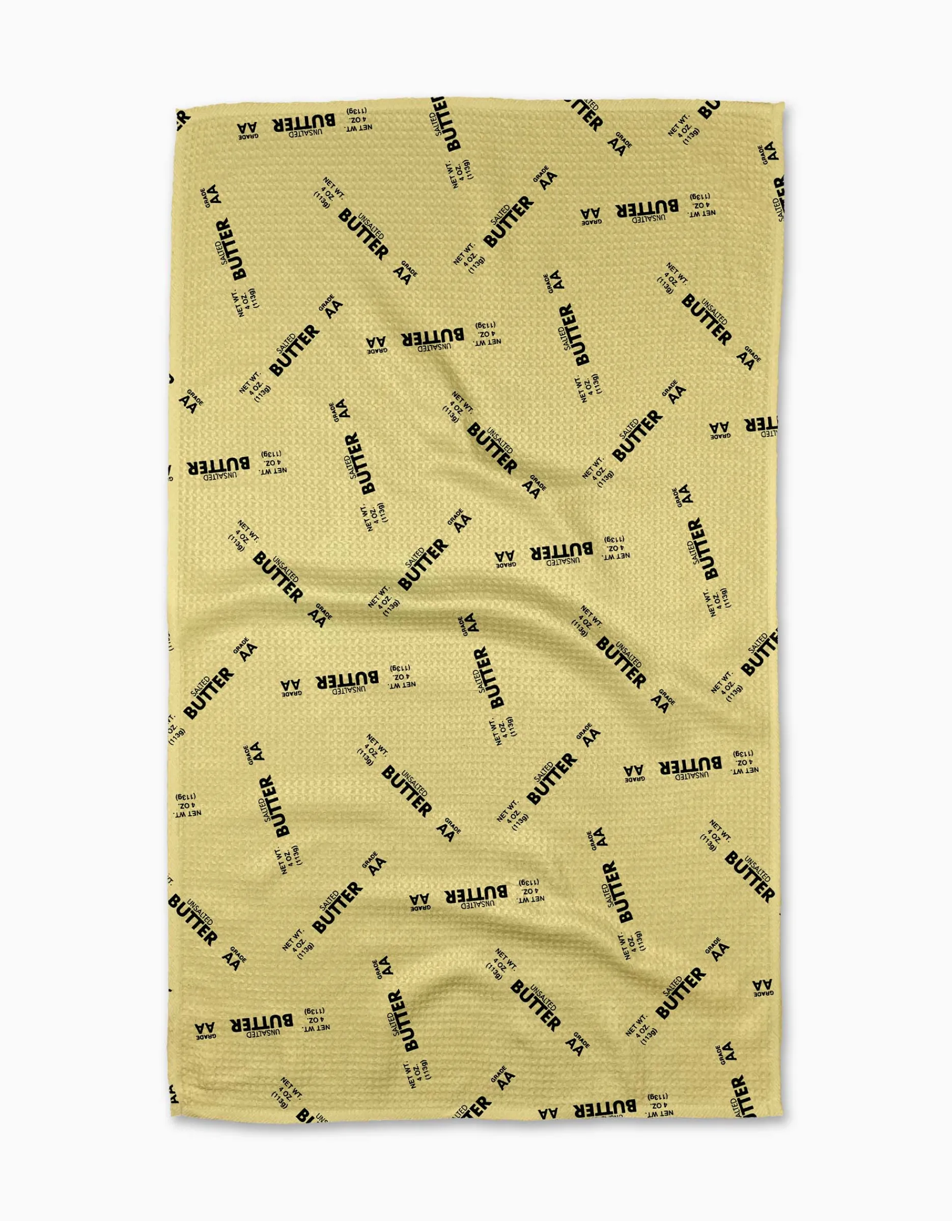 GEOMETRY Salted vs Unsalted Tea Towel