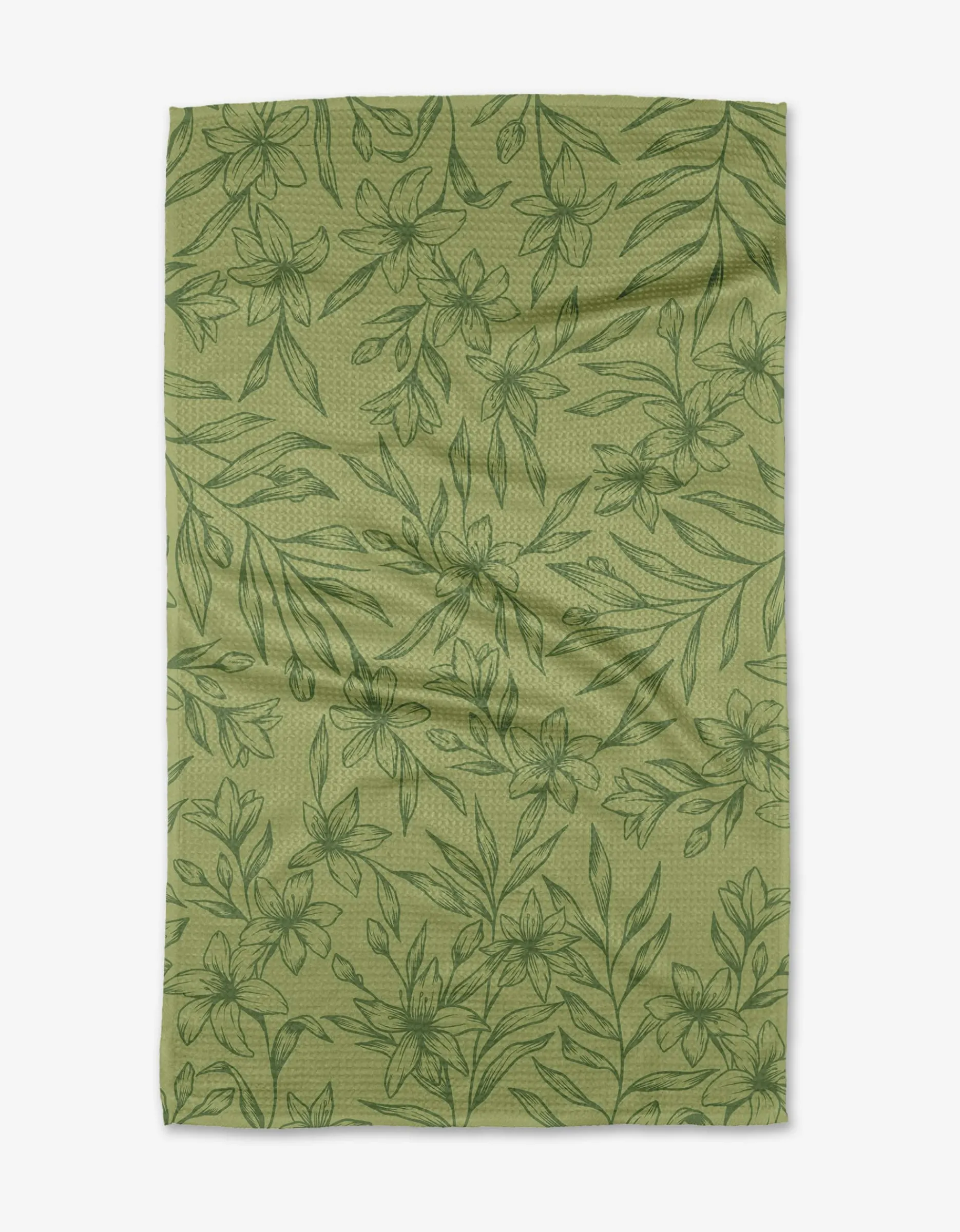 GEOMETRY Sampaguita Bloom Tea Towel