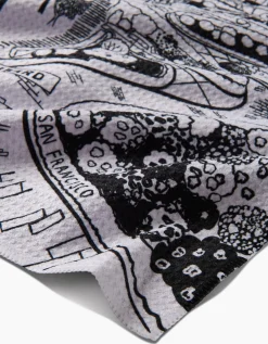 GEOMETRY San Francisco Tea Towel