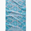 GEOMETRY Scallop Hills Tea Towel