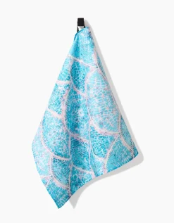 GEOMETRY Scallop Hills Tea Towel