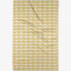 GEOMETRY Scallops - Yellow Tea Towel