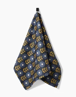 GEOMETRY Scandi Floral Tea Towel