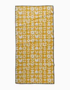 GEOMETRY Scandi Spring Beach Towel