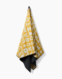 GEOMETRY Scandi Spring Beach Towel
