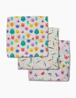 GEOMETRY Scribble Squad Dishcloth Set
