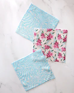 GEOMETRY Sending Love Dishcloth Set