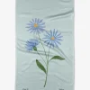 GEOMETRY September Aster Tea Towel