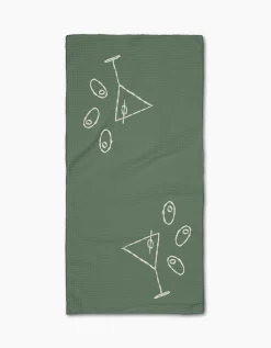 GEOMETRY Shaken Not Stirred Bar Towel