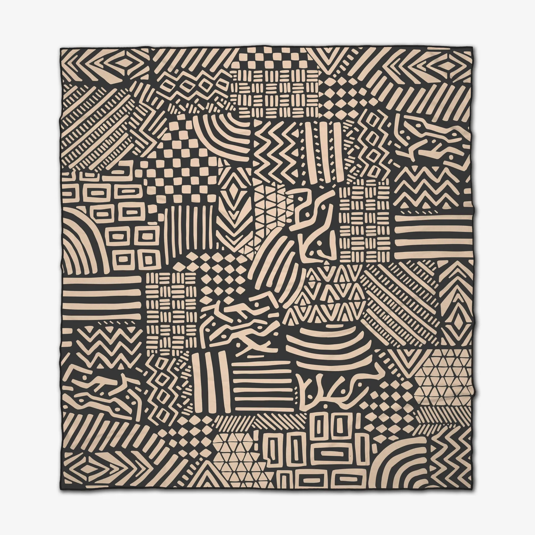 GEOMETRY Shape Shift Beach Blanket