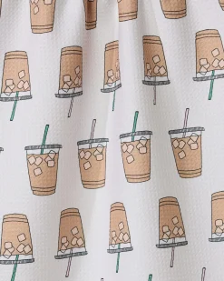 GEOMETRY Sippin' on Summer Tea Towel
