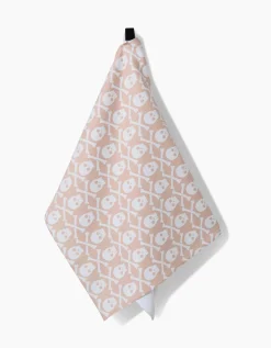 GEOMETRY Skull Bones Natural Luxe Hand Towel
