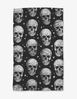 GEOMETRY Skulls Tea Towel