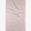 GEOMETRY Small Stripe - Red Tea Towel