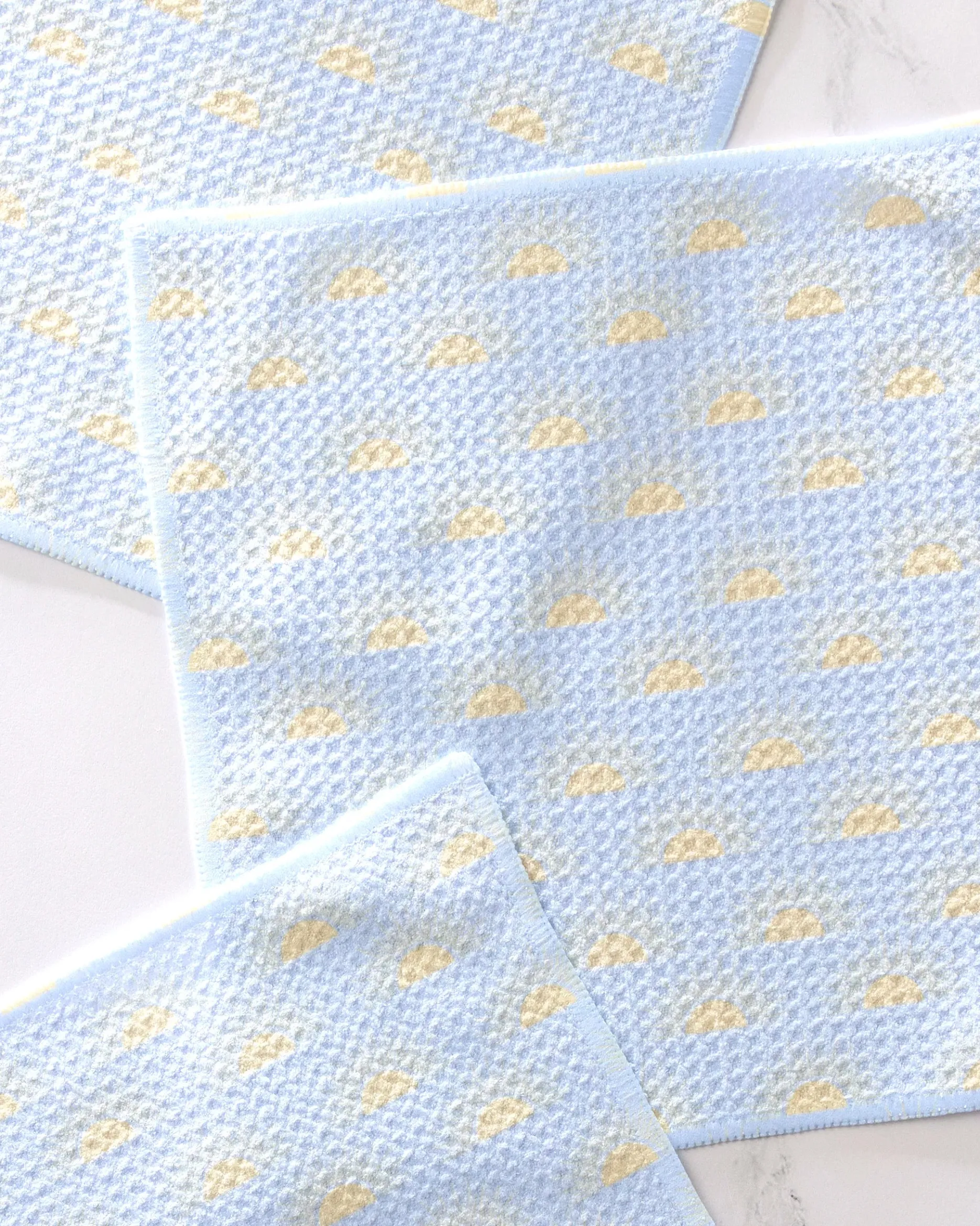 GEOMETRY Soft Summer Sun Dishcloth Set