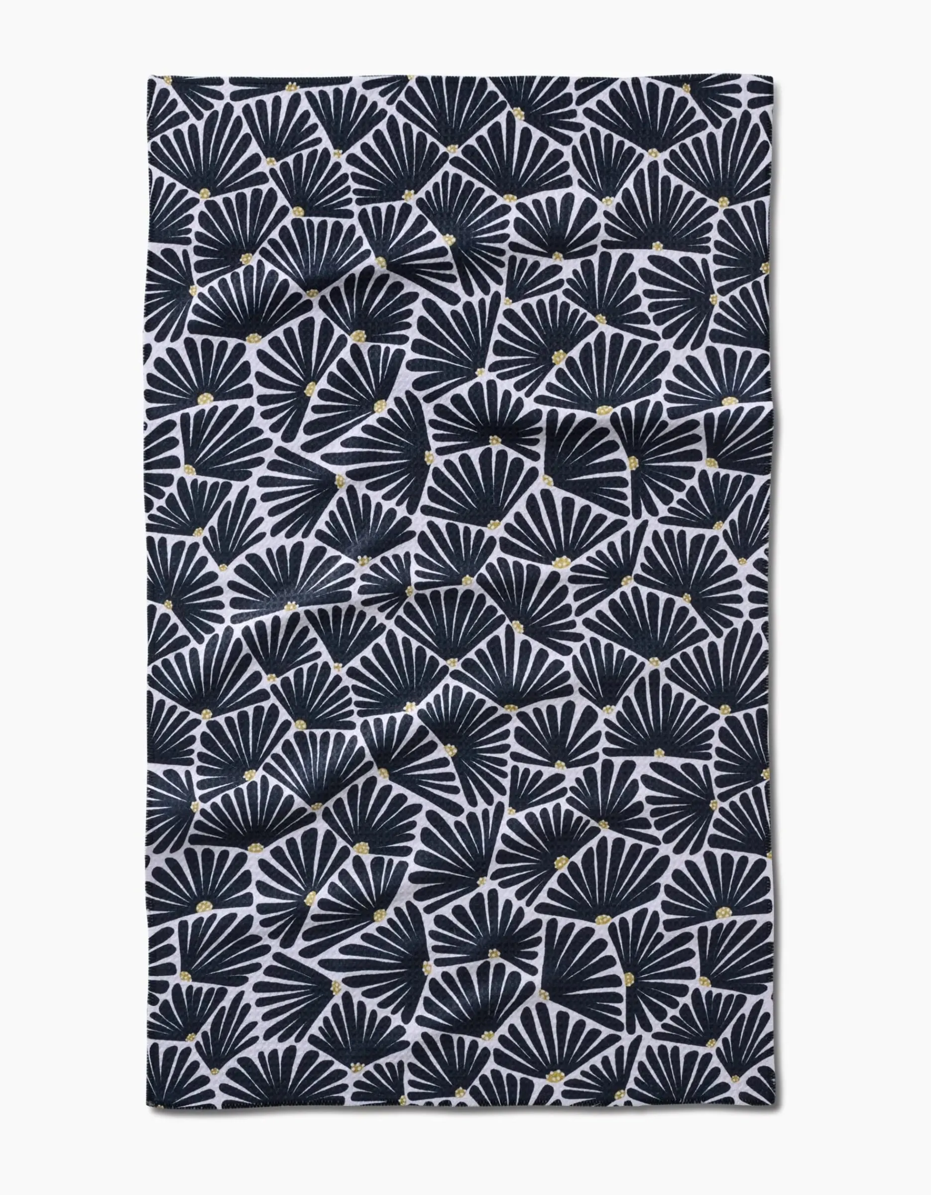 GEOMETRY Solie Black Tea Towel