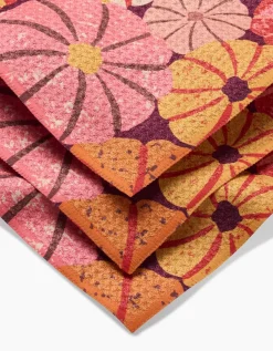 GEOMETRY Spicy Pumpkins Dishcloth Set