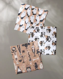 GEOMETRY Spooks Dishcloth Set