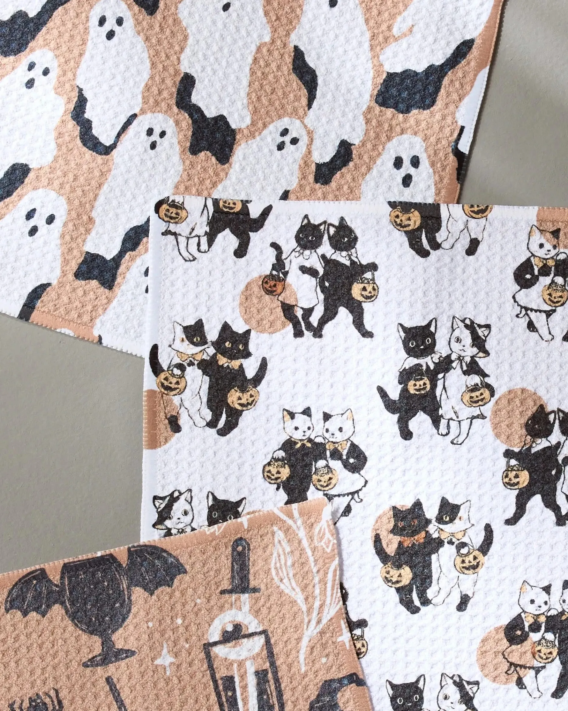 GEOMETRY Spooks Dishcloth Set