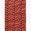 GEOMETRY Spooky Bats Tea Towel