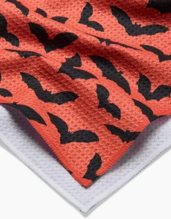 GEOMETRY Spooky Bats Tea Towel