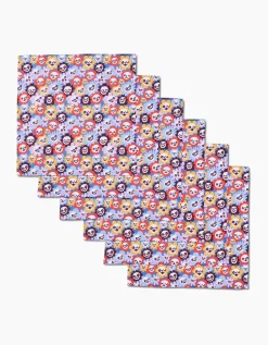 GEOMETRY Spooky Bouquet Dinner Napkin Set