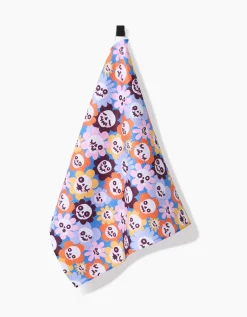GEOMETRY Spooky Bouquet Tea Towel