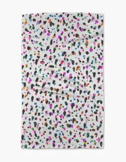 GEOMETRY Spot Tea Towel