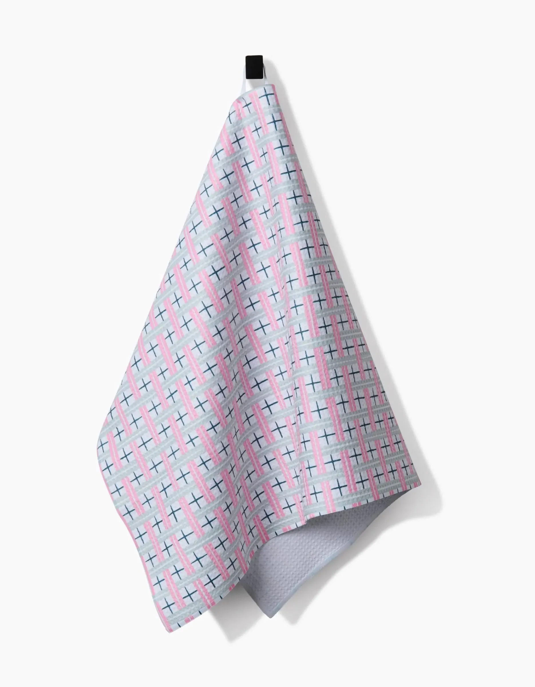 GEOMETRY Spring Cottage Plaid Tea Towel
