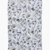 GEOMETRY Spring Floral Blossoms Tea Towel