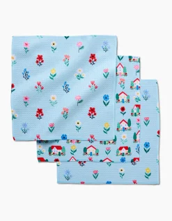 GEOMETRY Spring House Blossom Dishcloth Set