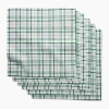 GEOMETRY Spring Picnic Plaid Dinner Napkin Set