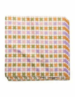 GEOMETRY Spring Quilt Dinner Napkin Set