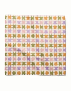 GEOMETRY Spring Quilt Dinner Napkin Set