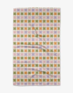 GEOMETRY Spring Quilt Tea Towel