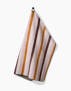 GEOMETRY Squirrels Stripe Plush Towel