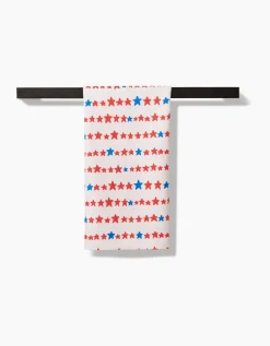 GEOMETRY Starry Stripes Tea Towel