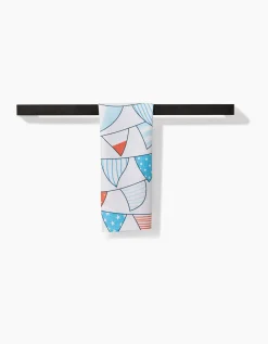 GEOMETRY Stars Stripes And Dots Bar Towel
