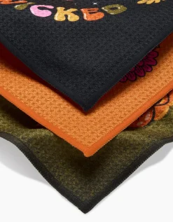 GEOMETRY Stay Weird Stay Wicked Dishcloth Set