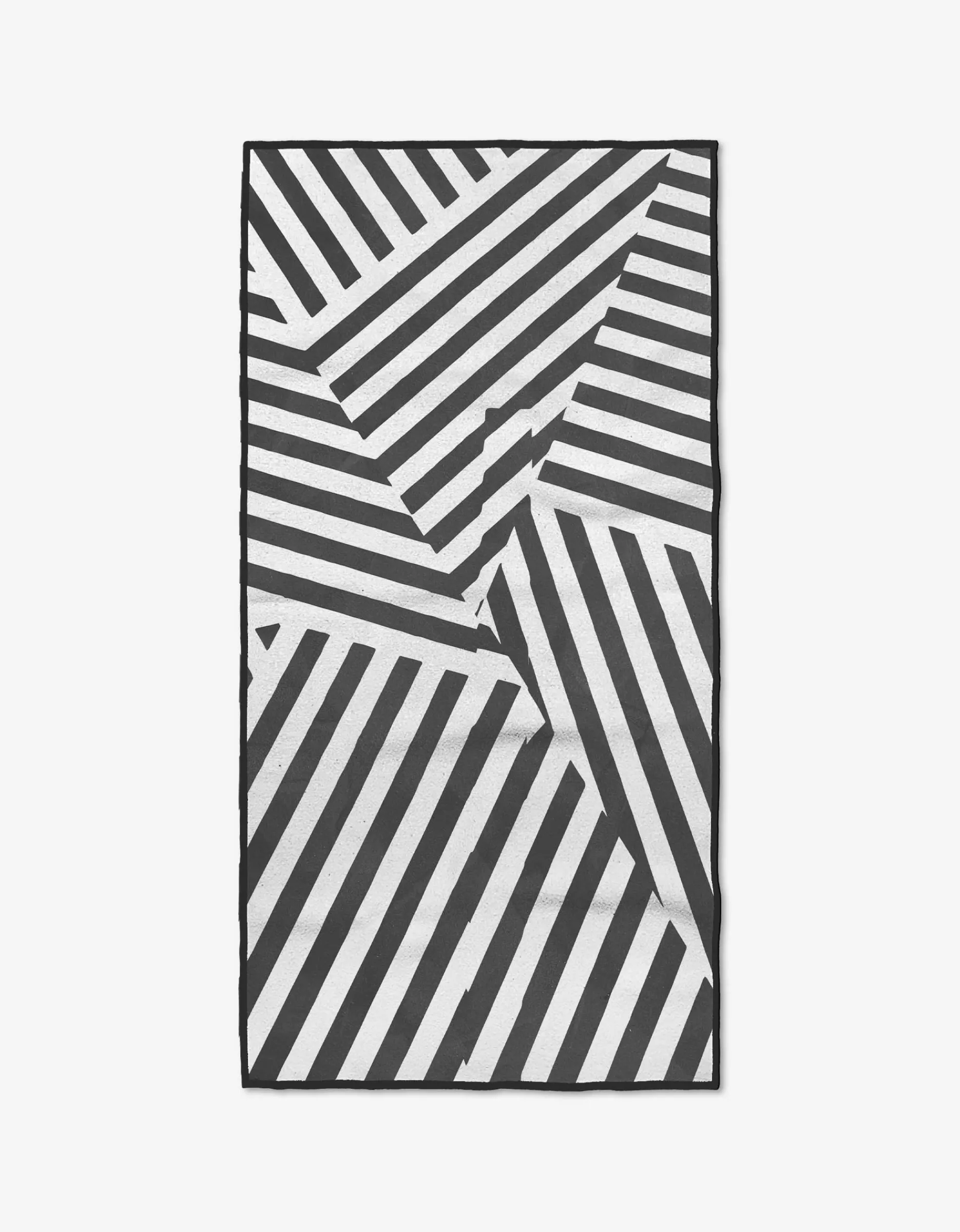 GEOMETRY Stripe and Stride Fitness Towel