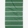 GEOMETRY Stripe Block - Greens Tea Towel