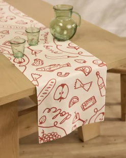 GEOMETRY Summer Air Table Runner