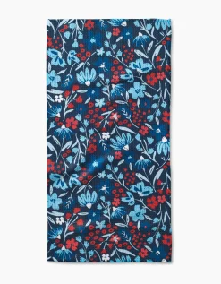 GEOMETRY Summer Bloom Bar Towel