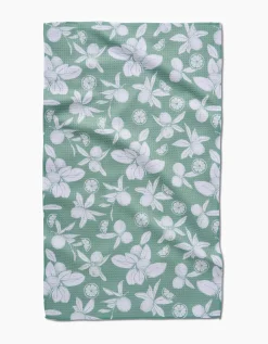 GEOMETRY Summer Limes Tea Towel