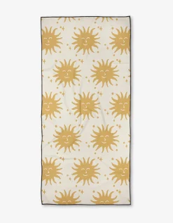 GEOMETRY Summer Sunshine Beach Towel