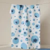 GEOMETRY Sunny Blueberries Tea Towel