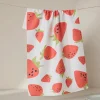 GEOMETRY Sunny Strawberries Tea Towel